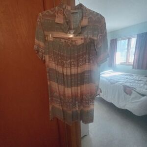 Vintage Alfred Dunner 2 piece skirt set